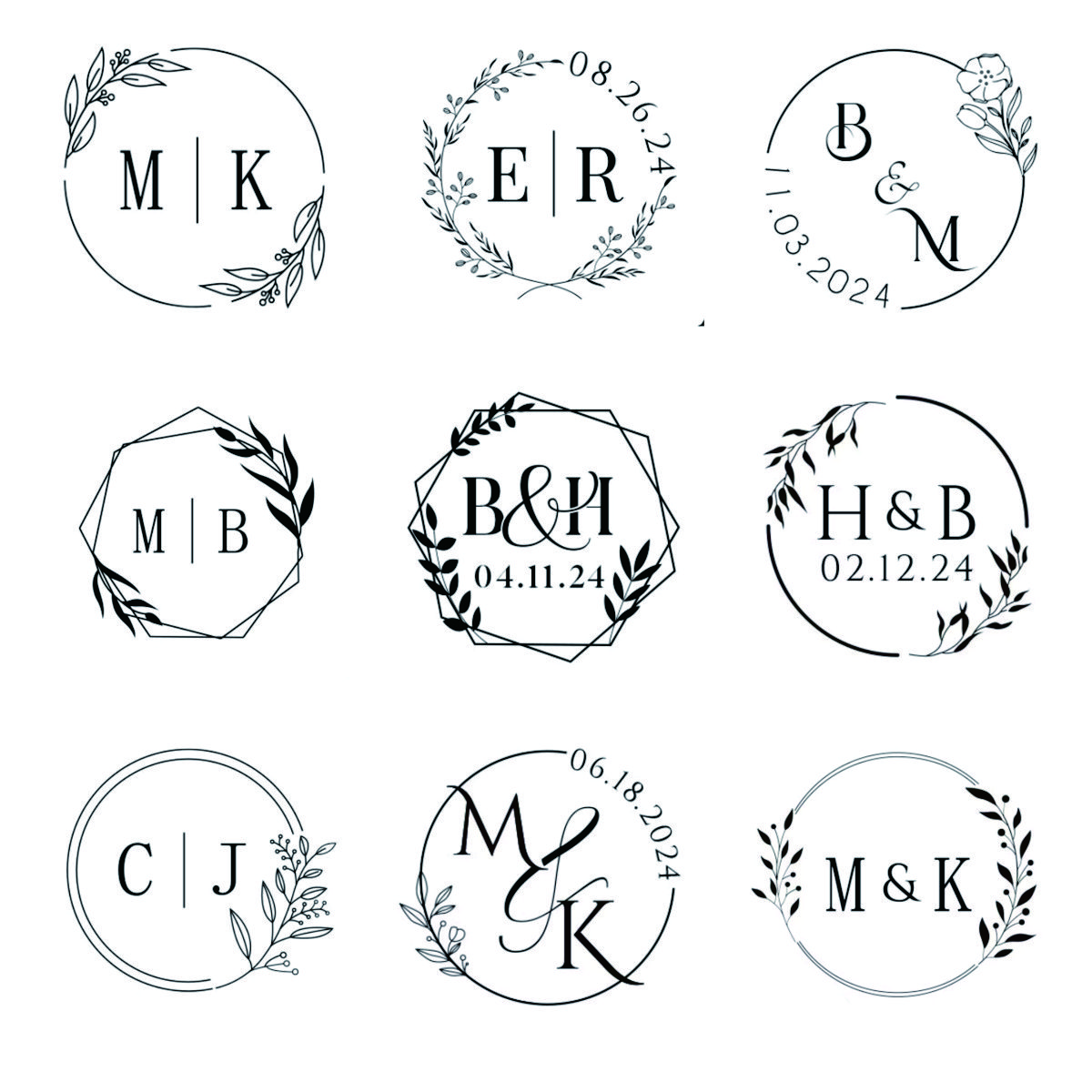 96Pcs Personalized Round Circl - Personalised Candle Label บทวิจารณ์และราคา