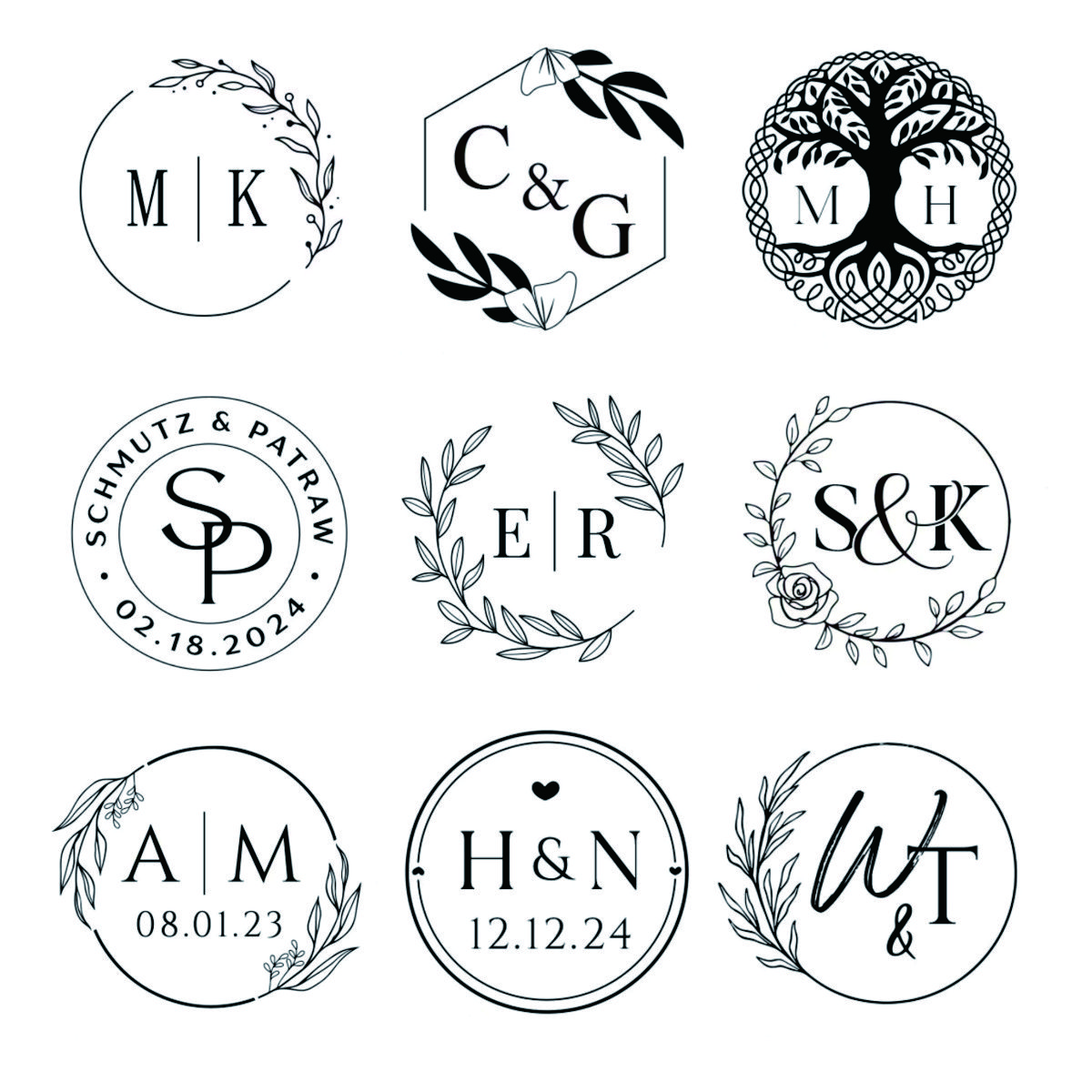 96Pcs Personalized Round Circl - Personalised Candle Label บทวิจารณ์และราคา
