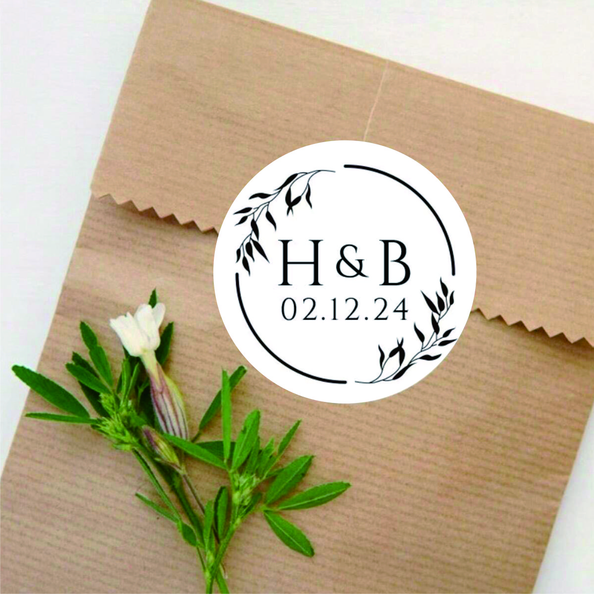 96Pcs Personalized Round Circl - Personalised Candle Label บทวิจารณ์และราคา