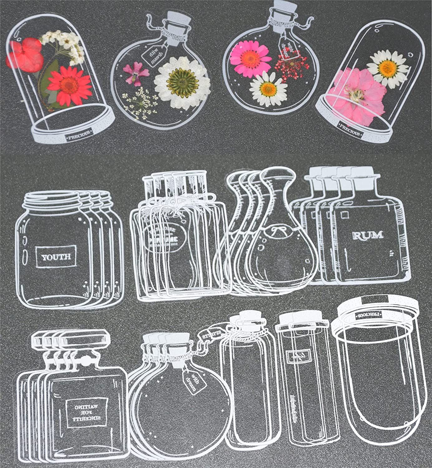 30Pcs DIY Transparent Dried Fl - Dried Flower Bookmark บทวิจารณ์และราคา