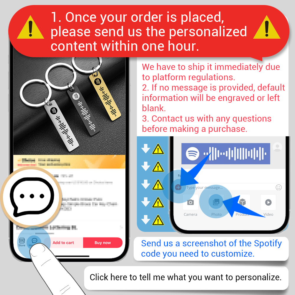 Personalized Spotify Code Keyc - Initial Ring Custom บทวิจารณ์และราคา