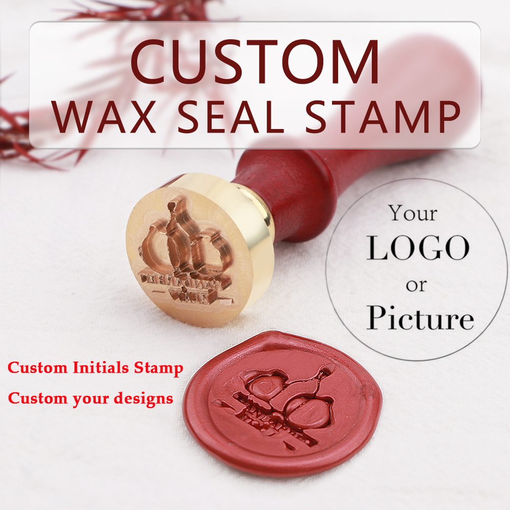 Wedding Custom Wax Seal Stamp  - Wax Seal Letter Kit บทวิจารณ์และราคา