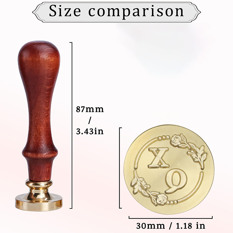 Wedding Custom Wax Seal Stamp  - Wax Seal Letter Kit บทวิจารณ์และราคา