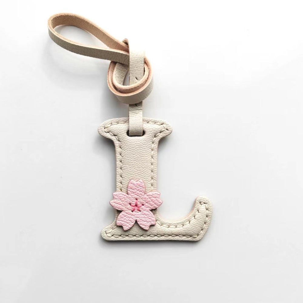 Creative High Quality Genuine  - Monogram Keychain Leather บทวิจารณ์และราคา