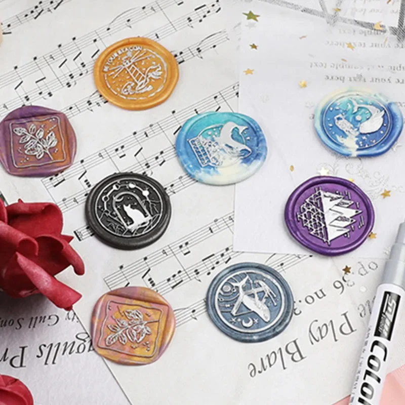 Retro Wax Seal Kit with Colore - Wax Seal Letter Kit บทวิจารณ์และราคา