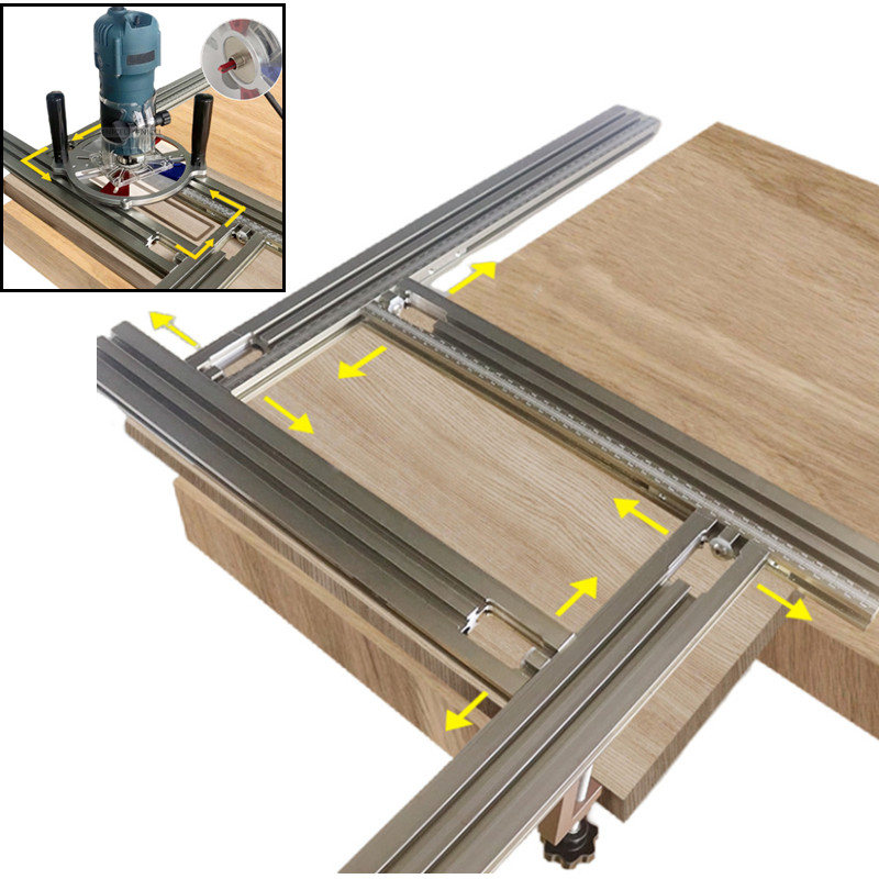 Routing Jig Frame System Trimm - Engraved Wood Frame บทวิจารณ์และราคา