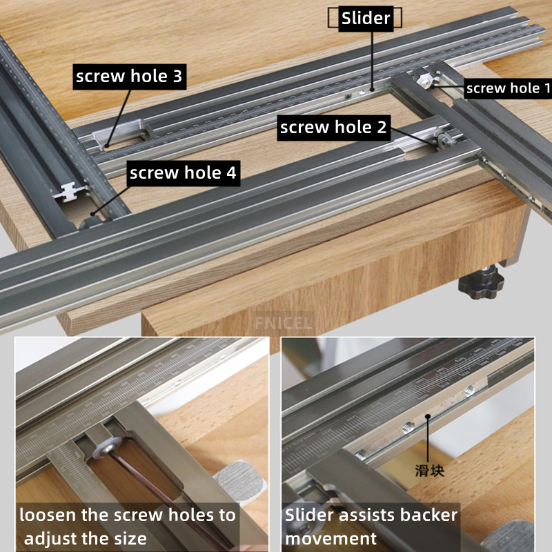 Routing Jig Frame System Trimm - Engraved Wood Frame บทวิจารณ์และราคา
