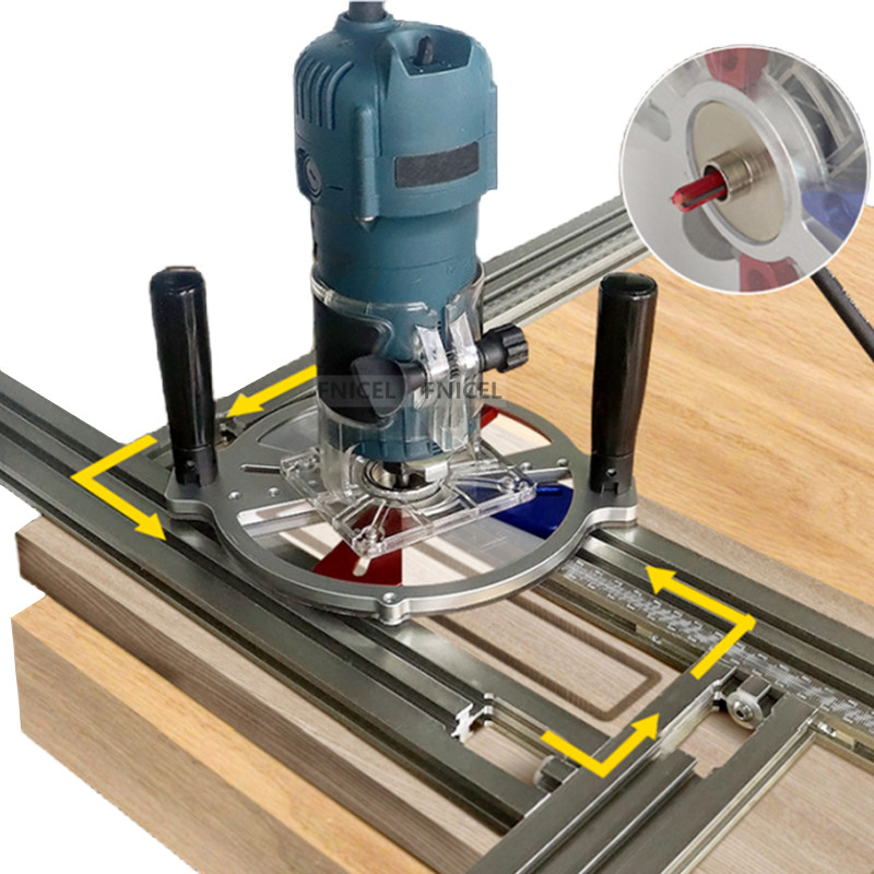 Routing Jig Frame System Trimm - Engraved Wood Frame บทวิจารณ์และราคา