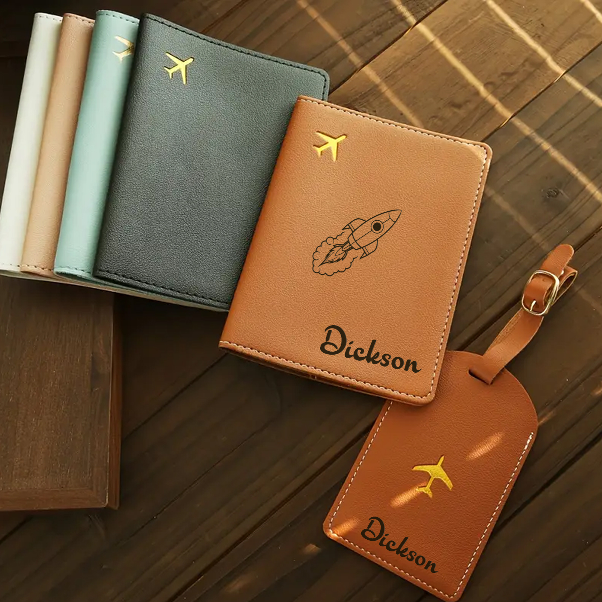 Customized Name Luggage Tag 2p - Personalized Name Box บทวิจารณ์และราคา
