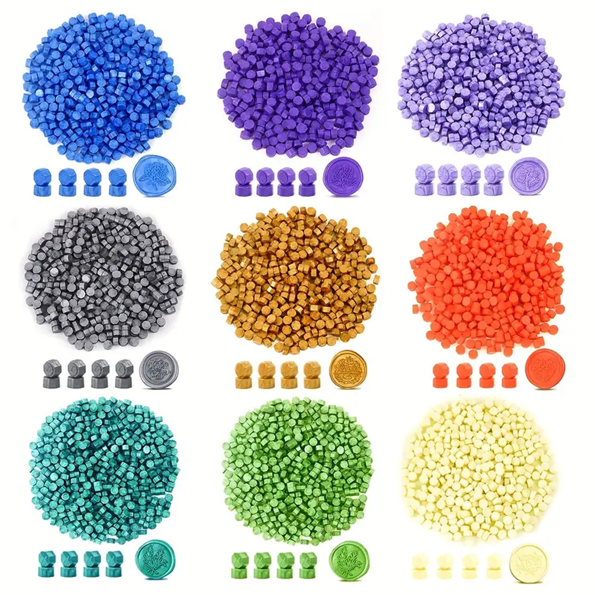 100pc/bag Wax Seal Beads Kit,D - Wax Seal Letter Kit บทวิจารณ์และราคา