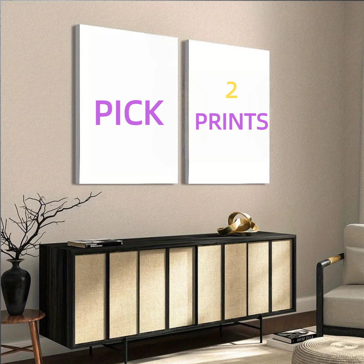 2pcs/set of custom canvas phot - Custom Map Poster บทวิจารณ์และราคา