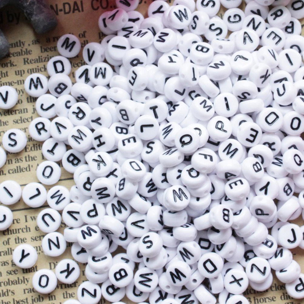 1350Pcs Oblate Letter Beads Pl - Coordinates Bracelet บทวิจารณ์และราคา
