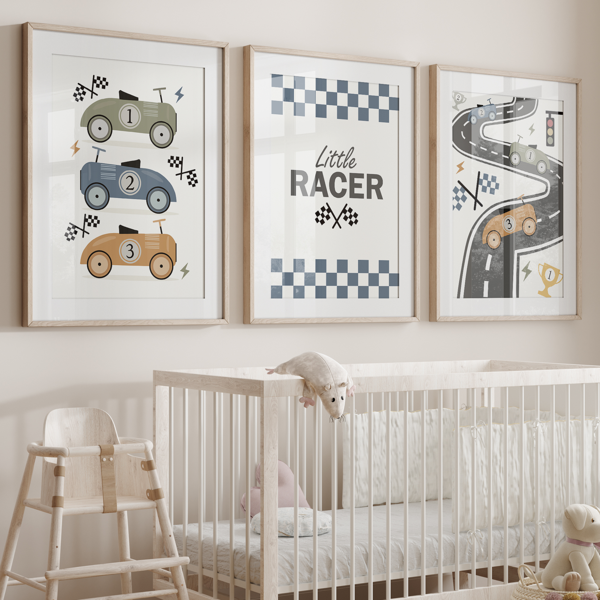 3pcs Minimalist,Cartoon Car Ra - Personalized Name Box บทวิจารณ์และราคา
