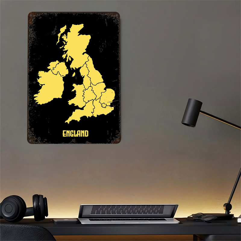 Map of England Printed Poster  - Custom Map Poster บทวิจารณ์และราคา