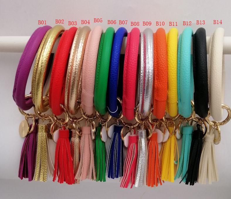 Sunflower Cactus Monogrammed K - Monogram Keychain Leather บทวิจารณ์และราคา