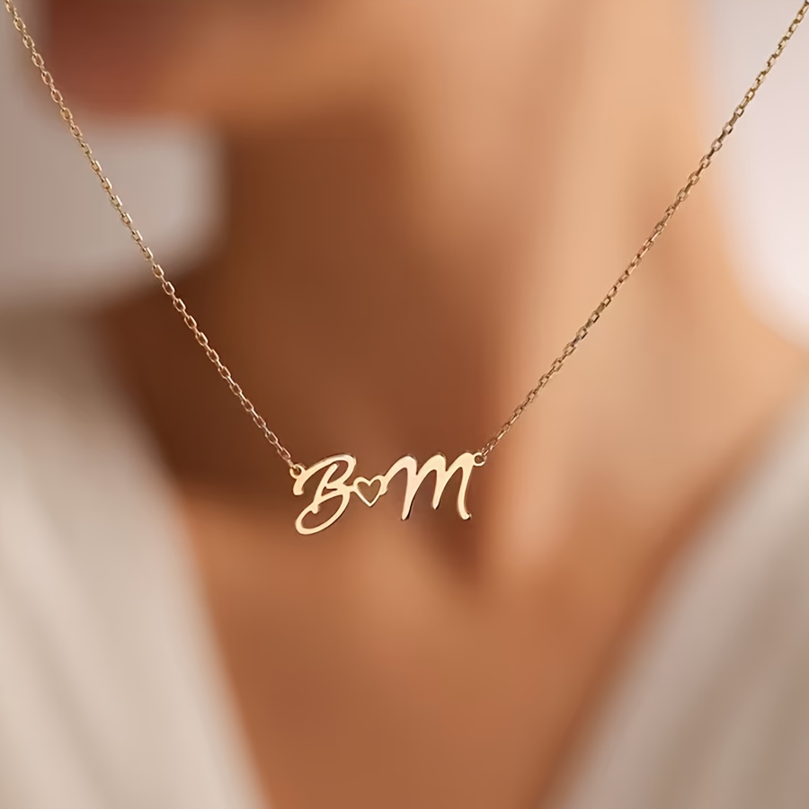 Custom Name Necklaces for Wome - Name Necklace Custom บทวิจารณ์และราคา