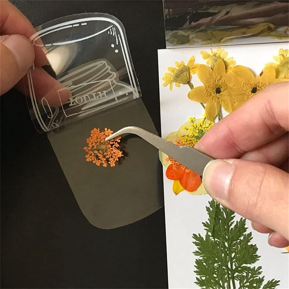 30Pcs Handmade DIY Transparent - Dried Flower Bookmark บทวิจารณ์และราคา
