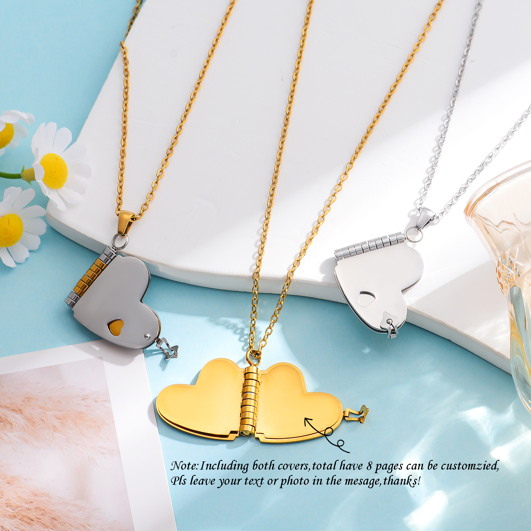 Personalized Stainless Steel H - Custom Photo Book บทวิจารณ์และราคา