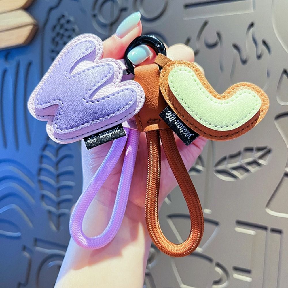 Sweet 26 Letter Keychain PU Le - Monogram Keychain Leather บทวิจารณ์และราคา