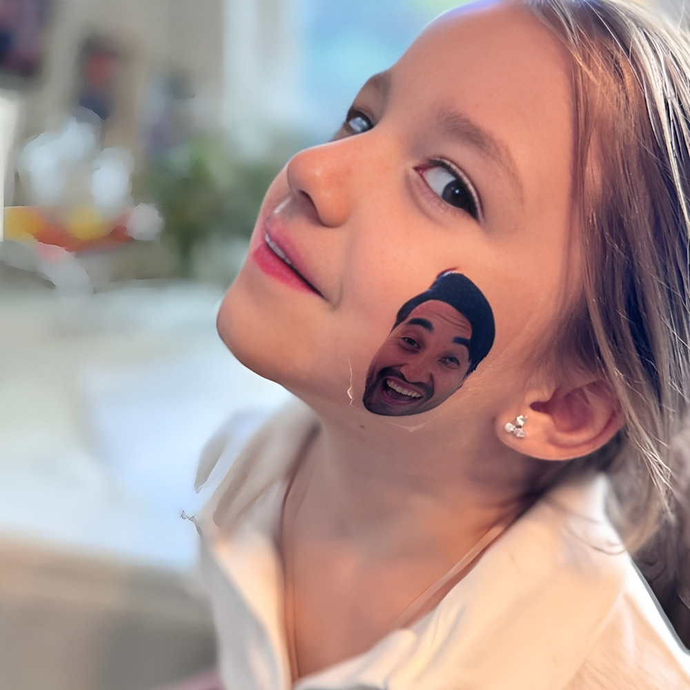 Custom Face Temporary Tattoos, - Pet Portrait Custom บทวิจารณ์และราคา