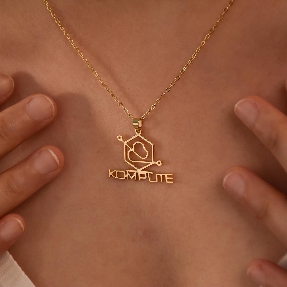 Custom Company Logo Necklace P - Name Necklace Custom บทวิจารณ์และราคา