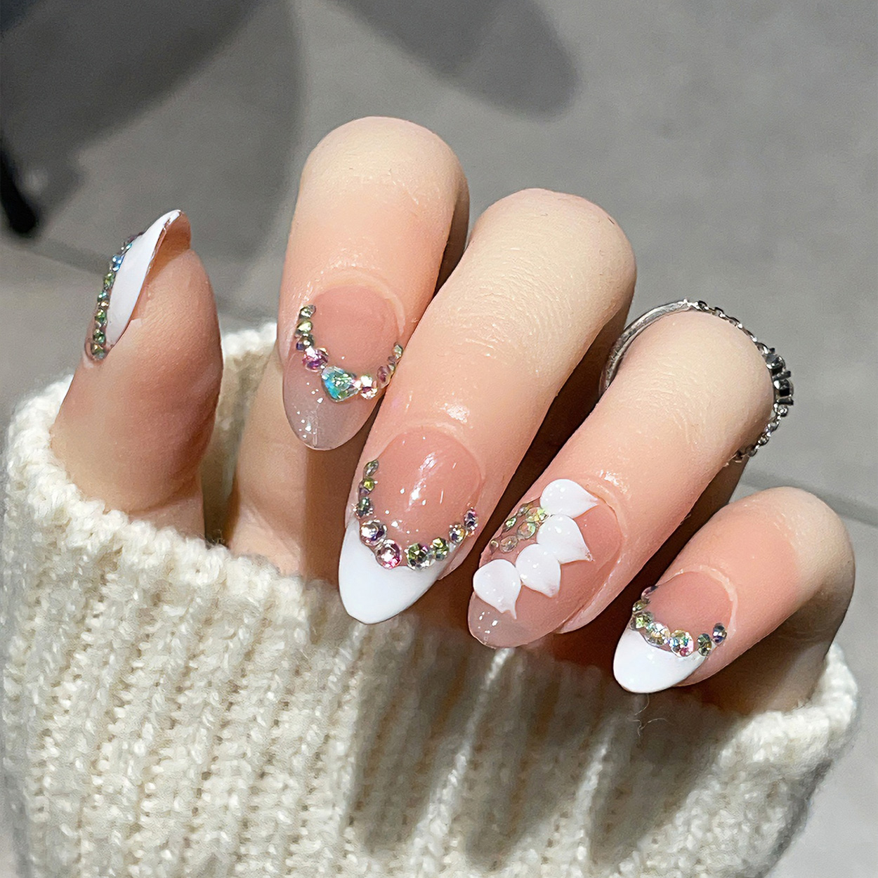 10pcs Short Almond Handmade Pr - Pressed Flower Art บทวิจารณ์และราคา