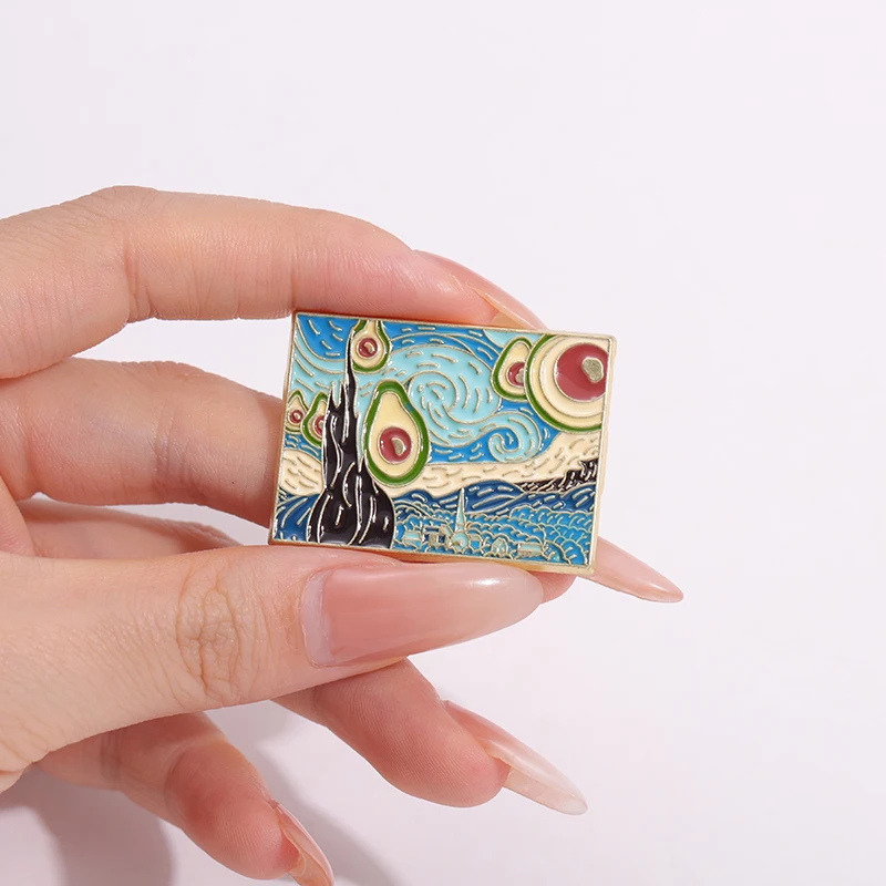 Abstract Oil Painting Enamel P - Custom Night Sky บทวิจารณ์และราคา