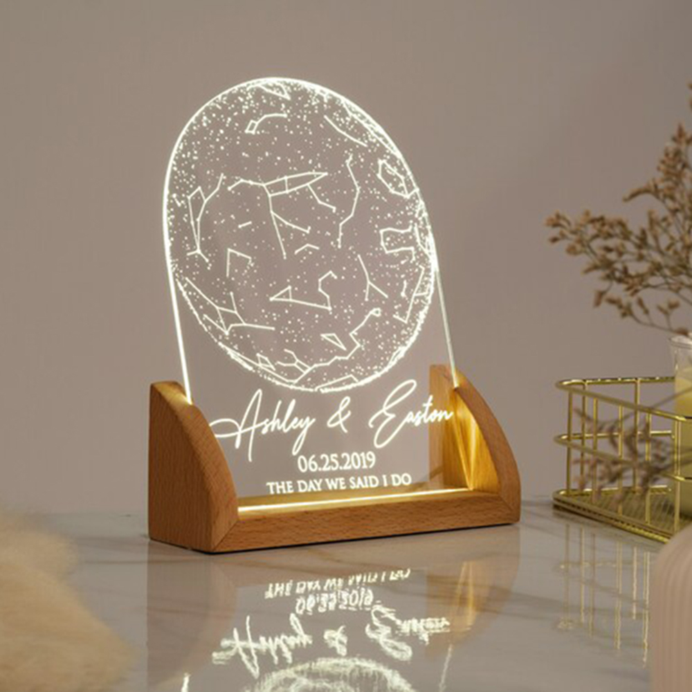 Custom Star Map by Date Person - Custom Star Map บทวิจารณ์และราคา
