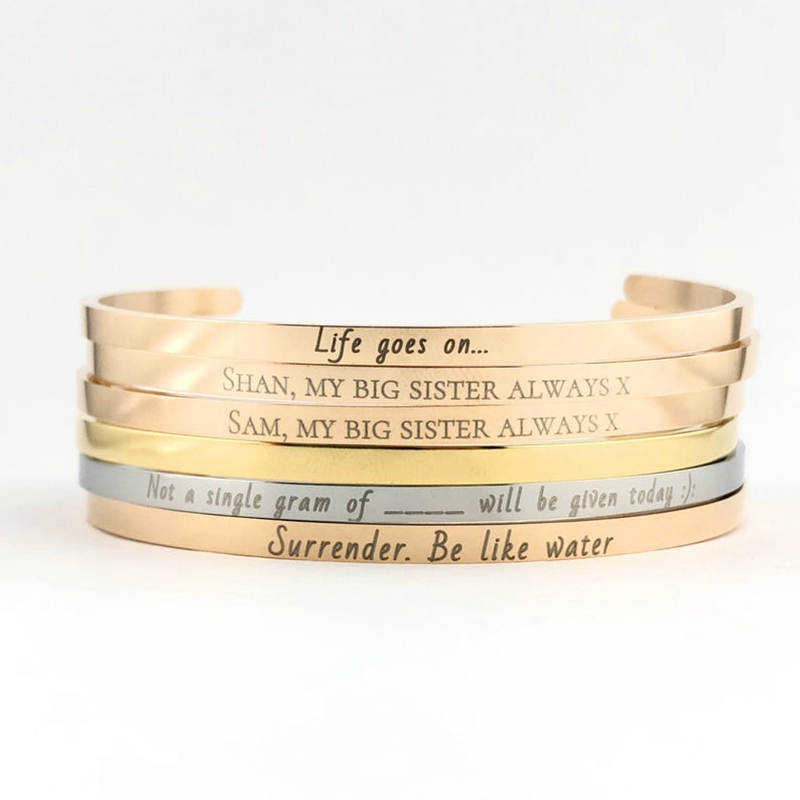 Custom Personalized 4mm Width  - Coordinates Bracelet บทวิจารณ์และราคา