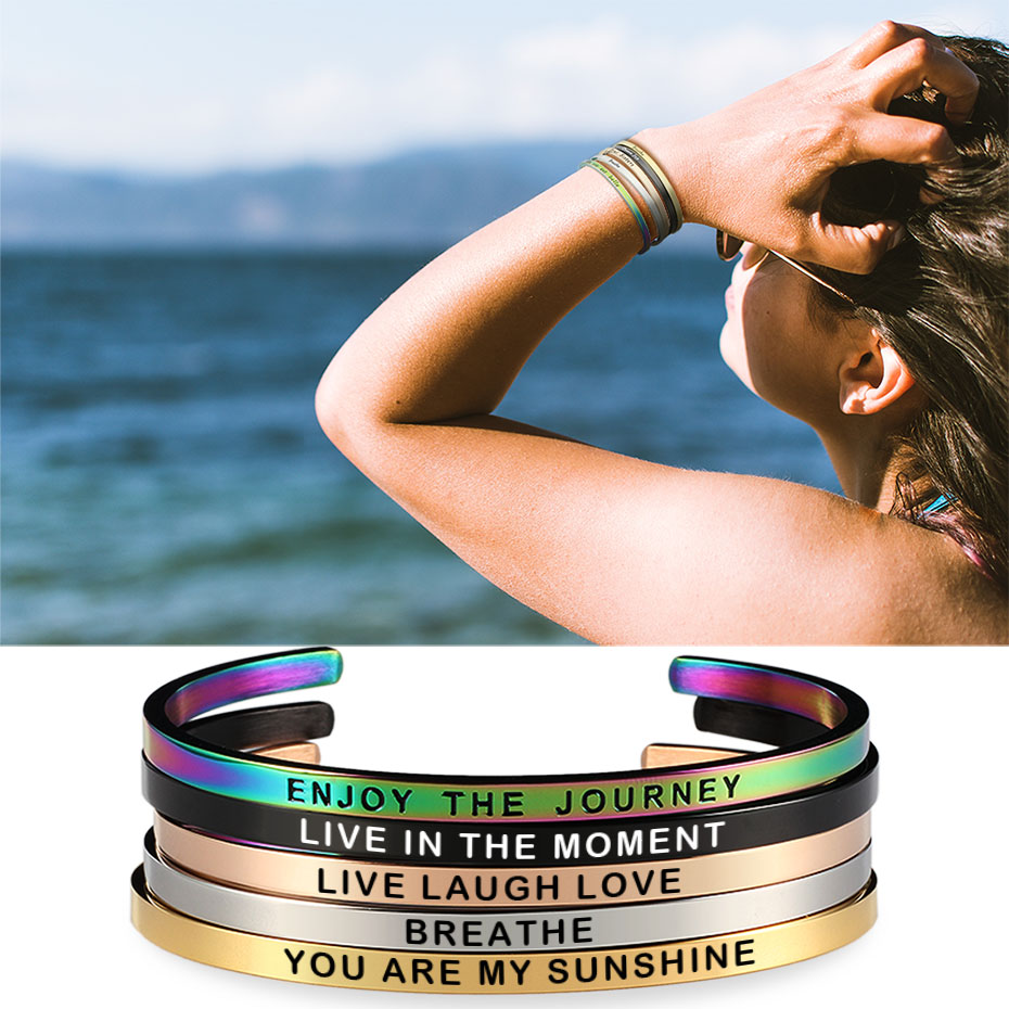 4mm Customized Personality Eng - Coordinates Bracelet บทวิจารณ์และราคา