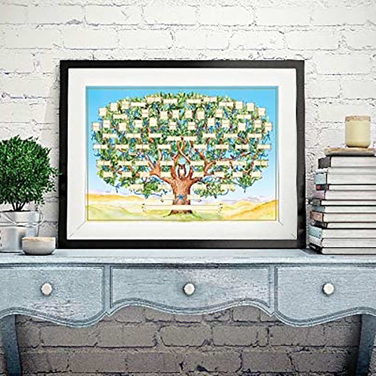 Fillable Family tree diagram C - Family Tree Print บทวิจารณ์และราคา