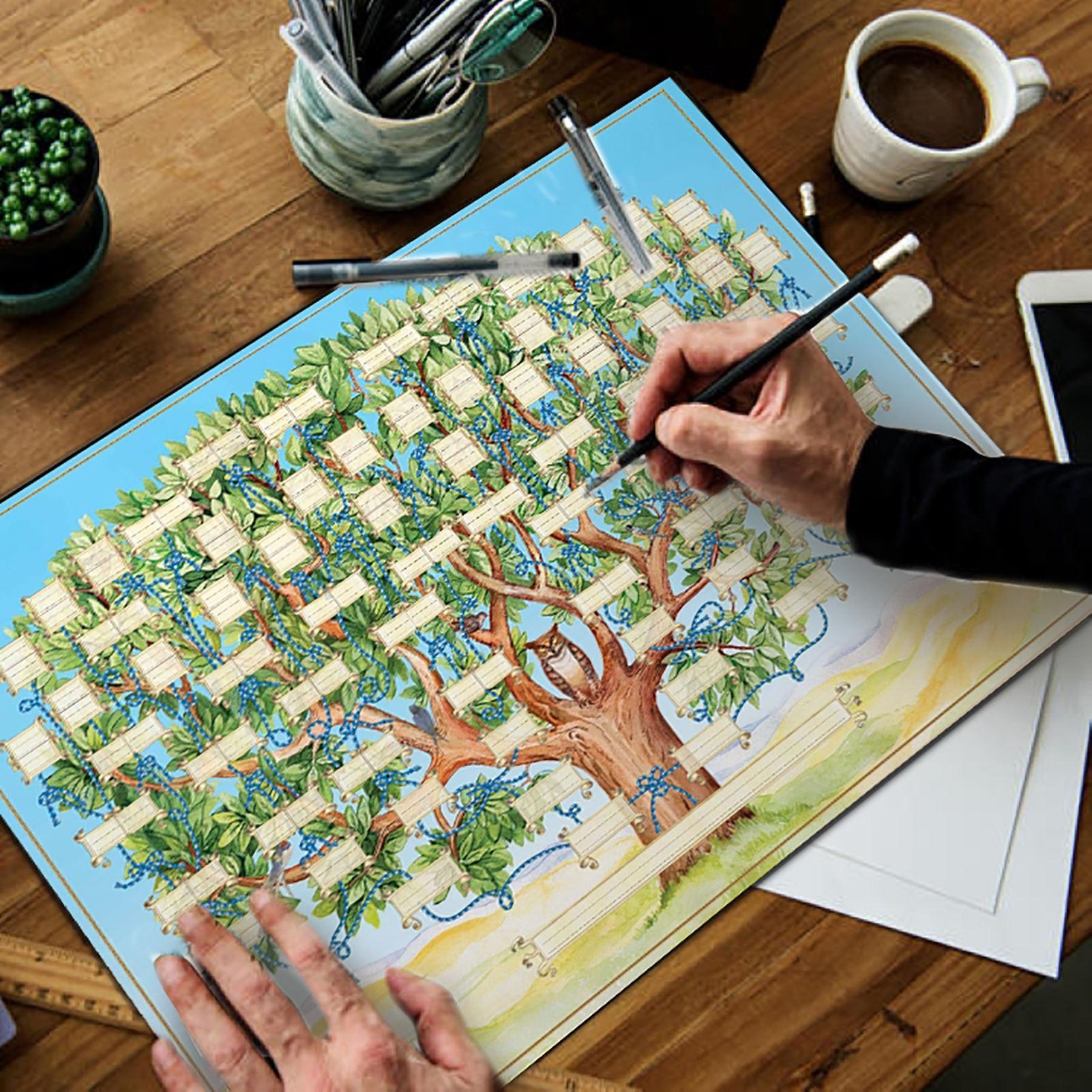 Fillable Family tree diagram C - Family Tree Print บทวิจารณ์และราคา