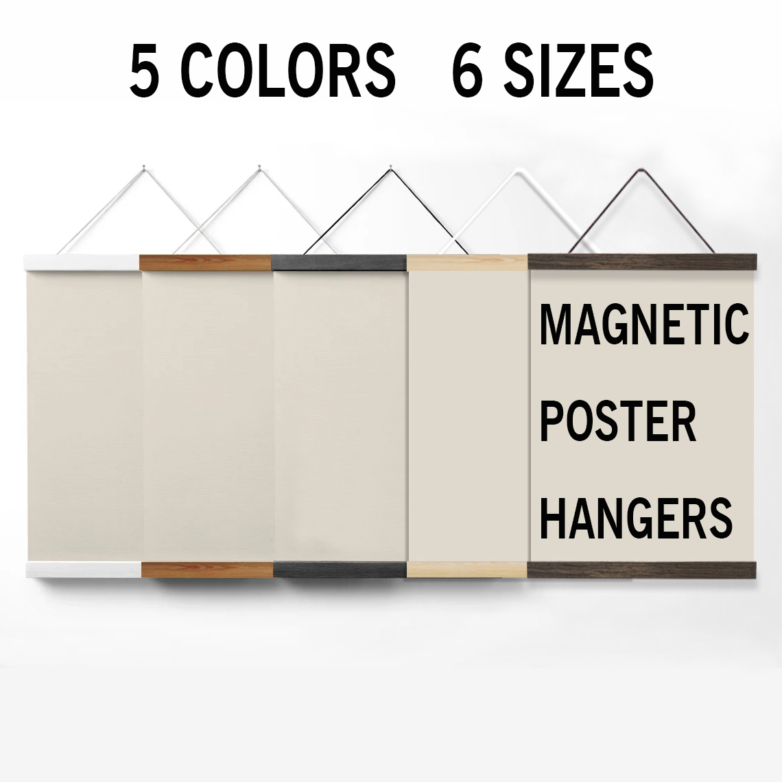 1PC Magnetic Wooden Picture Ha - Engraved Wood Frame บทวิจารณ์และราคา