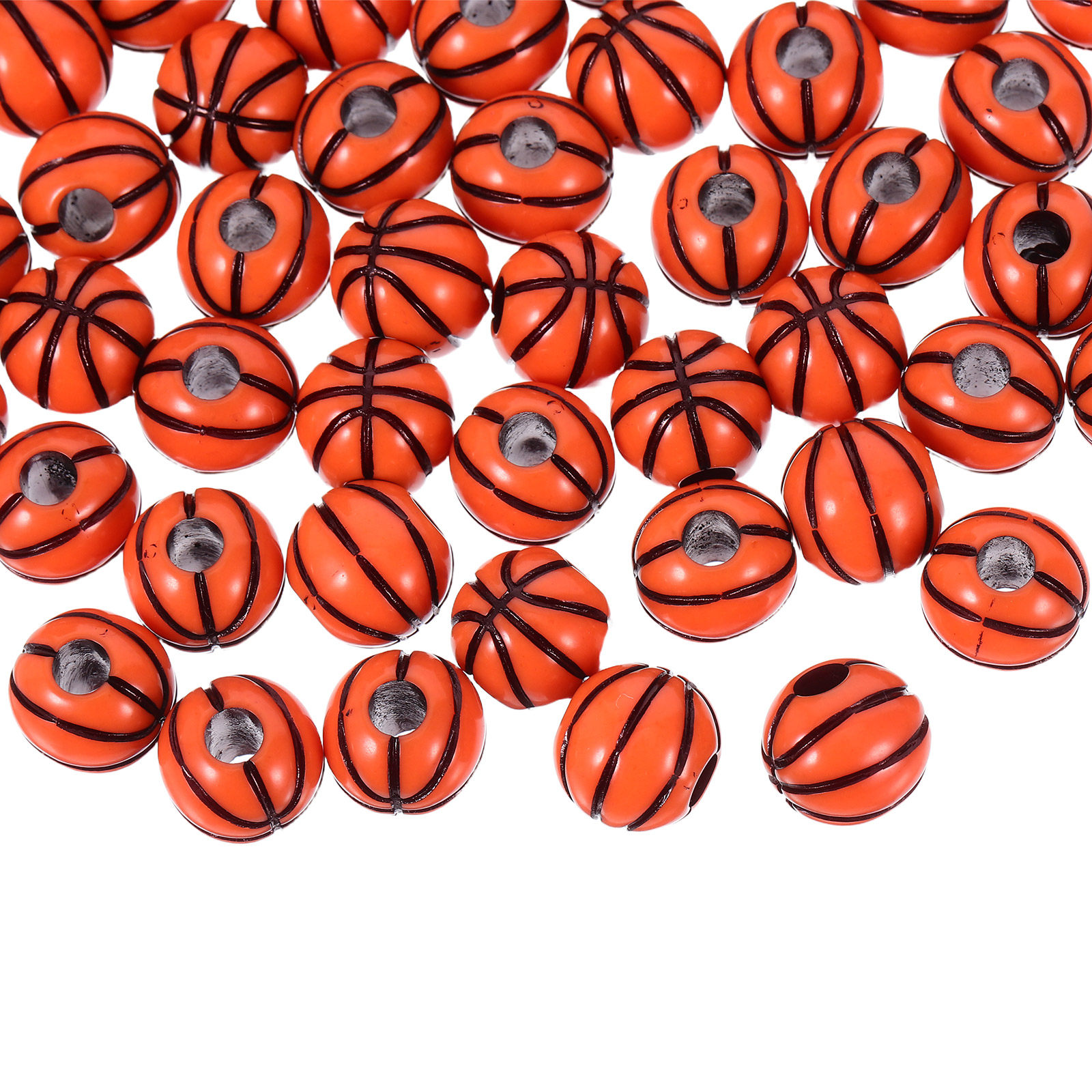 100Pcs Basketball Beads for Br - Coordinates Bracelet บทวิจารณ์และราคา