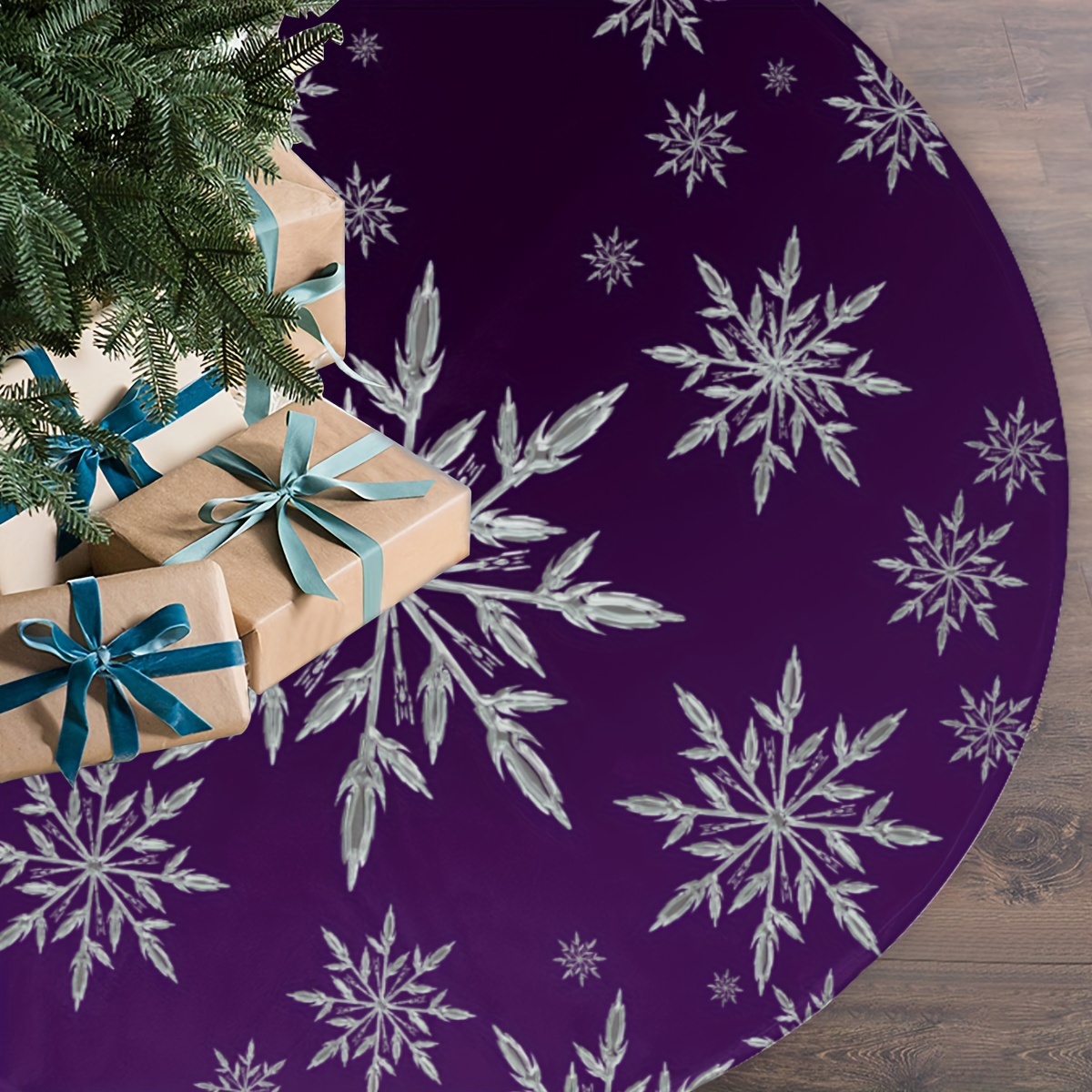 VIKAMA Deep Purple Snowflake P - Family Tree Print บทวิจารณ์และราคา