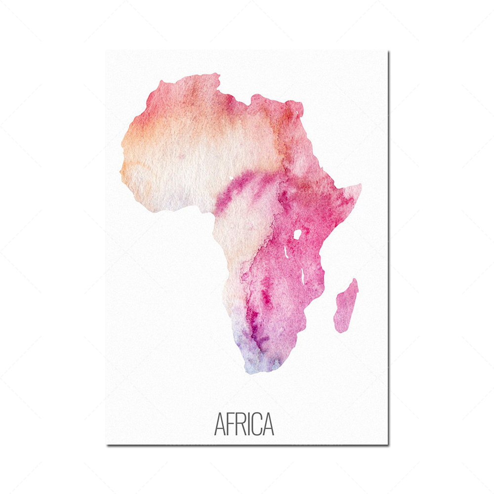 6 continent poster set, North  - Custom Star Map บทวิจารณ์และราคา