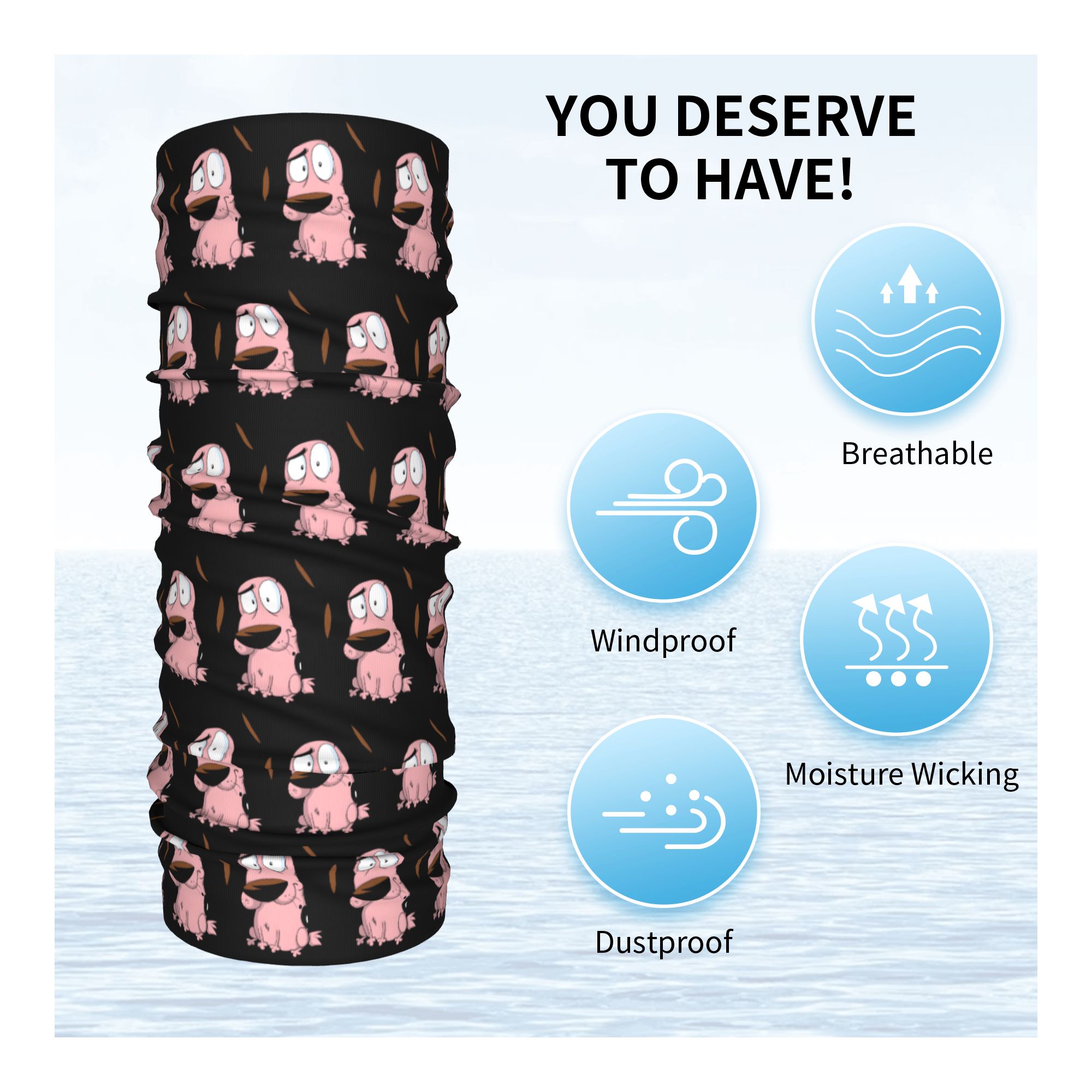 Custom Cartoon Courage Dog Win - Pet Portrait Custom บทวิจารณ์และราคา