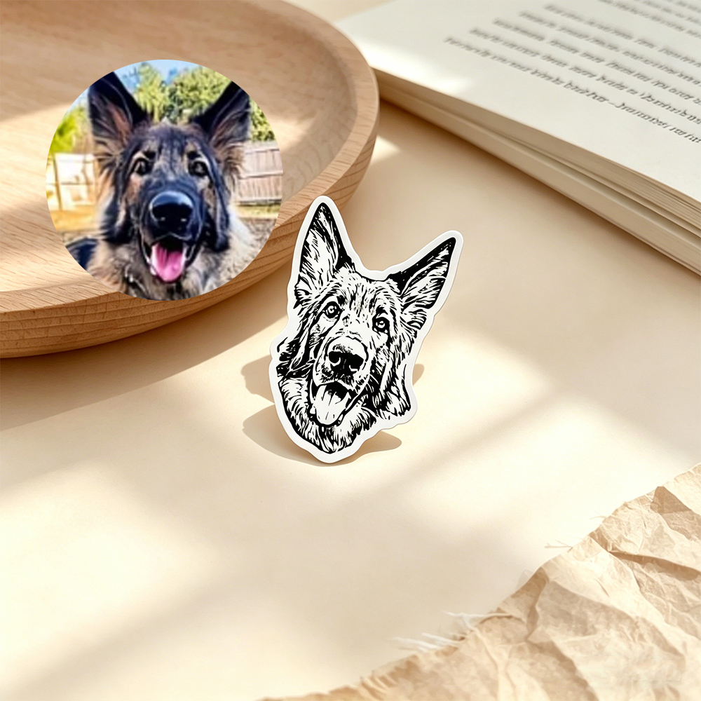 Custom pets avatar stainless s - Pet Portrait Custom บทวิจารณ์และราคา