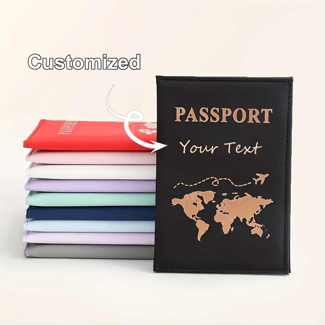 Custom Name World Map Passport - Personalized Name Box บทวิจารณ์และราคา