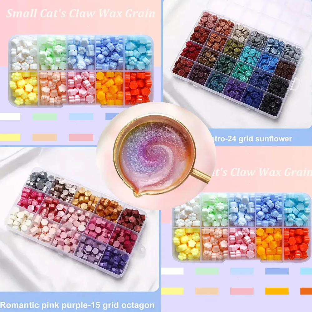 600Pcs Box Sealing Wax Beads,  - Wax Seal Letter Kit บทวิจารณ์และราคา