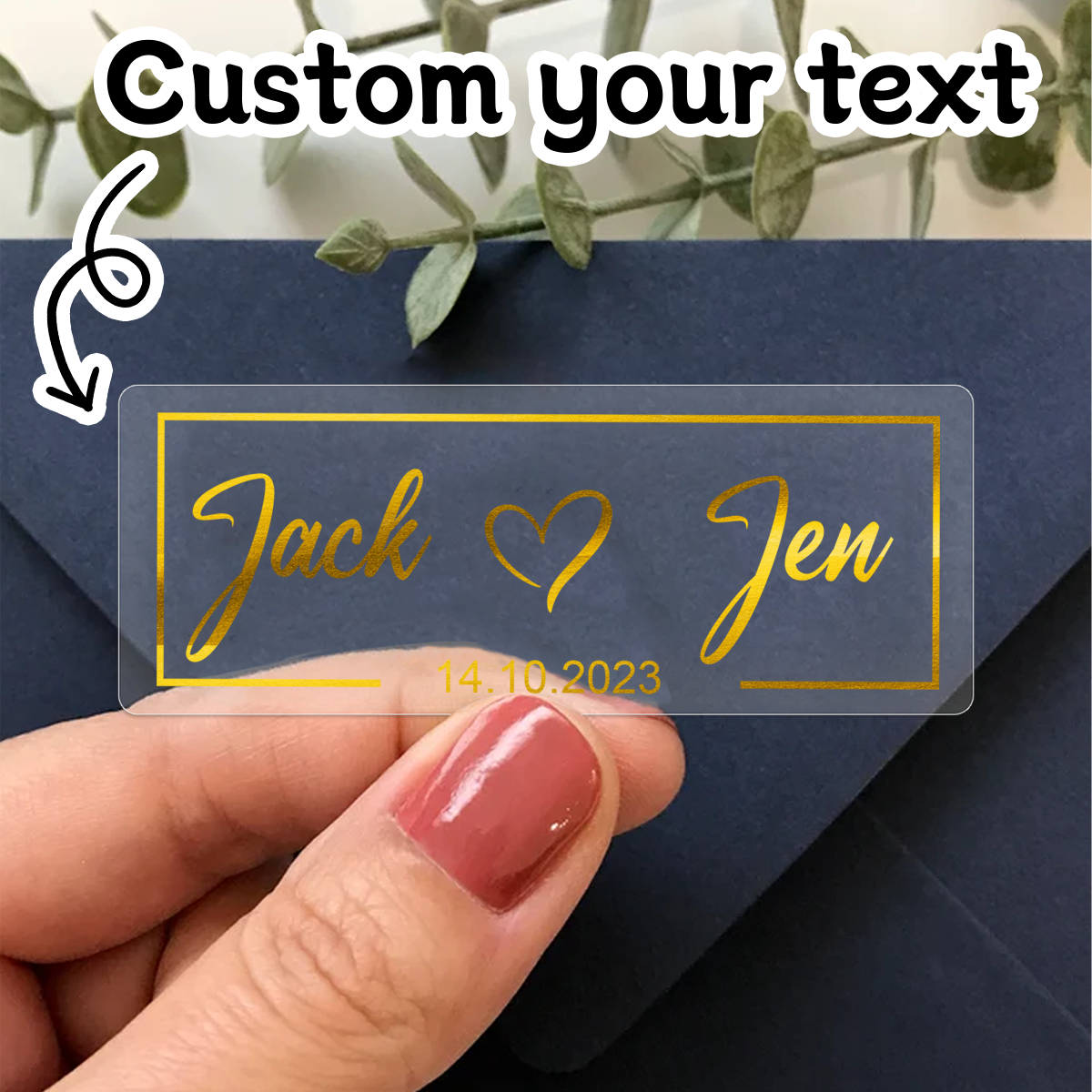 30-240pcs Custom Gold Stamping - Personalised Candle Label บทวิจารณ์และราคา