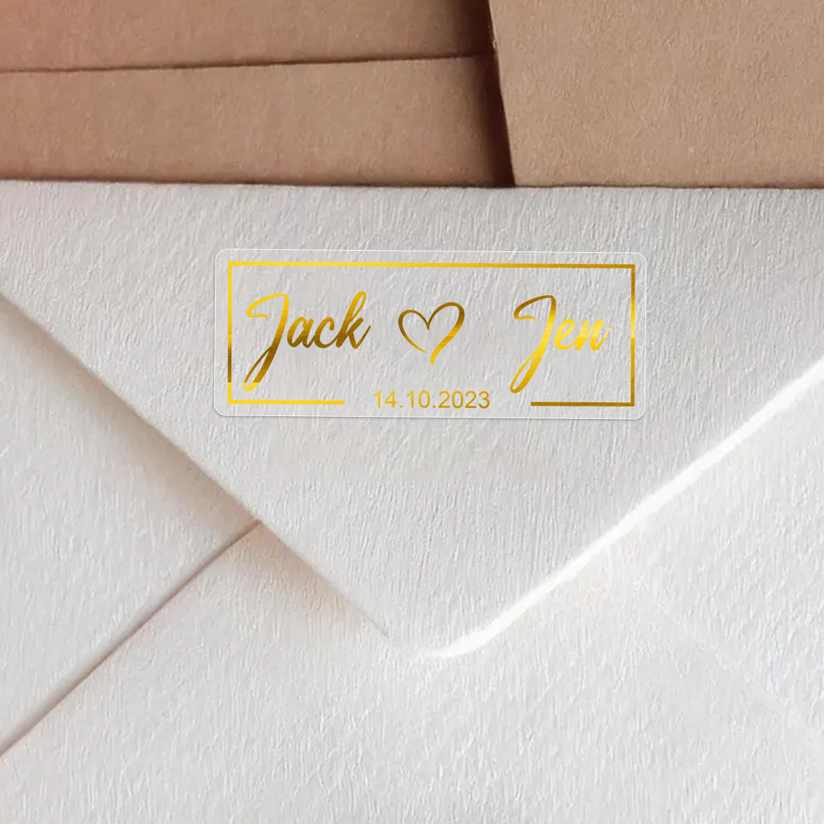 30-240pcs Custom Gold Stamping - Personalised Candle Label บทวิจารณ์และราคา