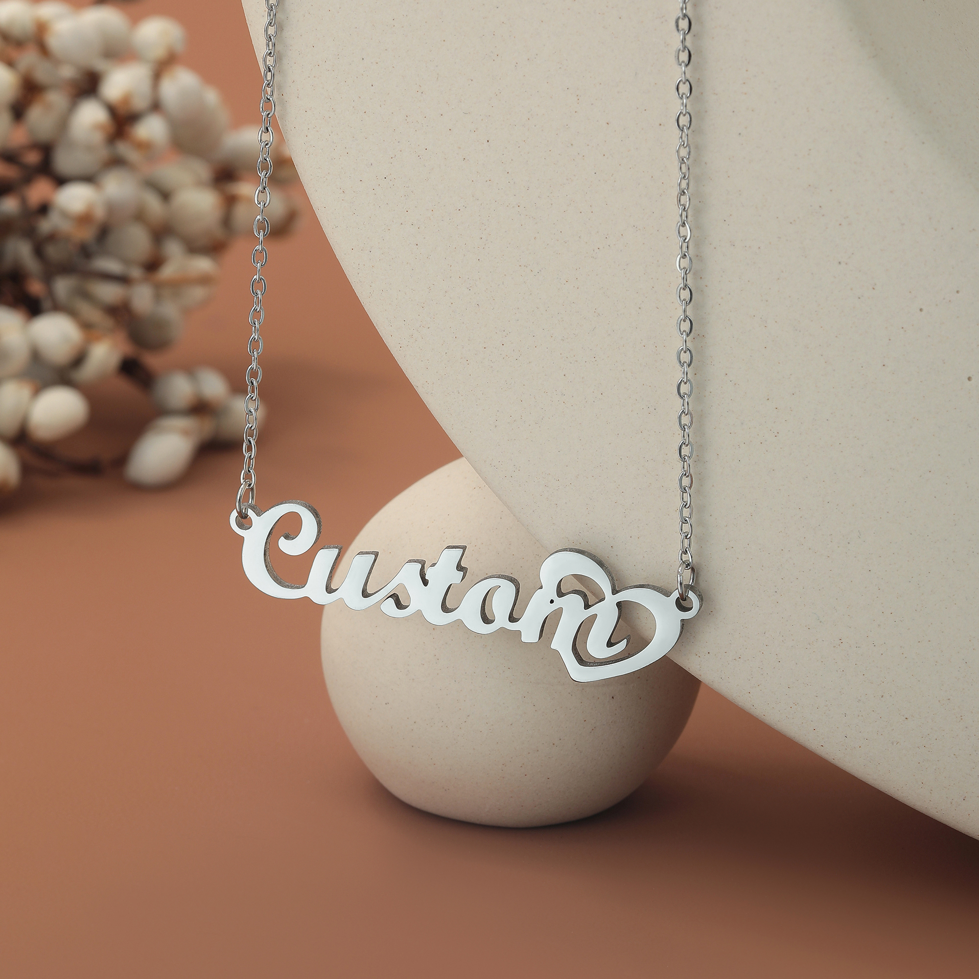 Customized Name Necklace with  - Name Necklace Custom บทวิจารณ์และราคา