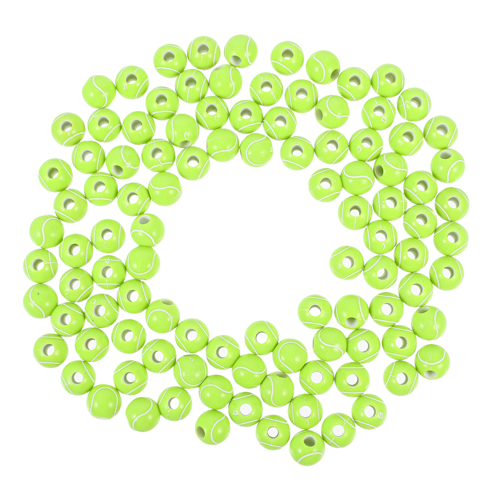 100Pcs DIY Tennis Beads Bracel - Coordinates Bracelet บทวิจารณ์และราคา