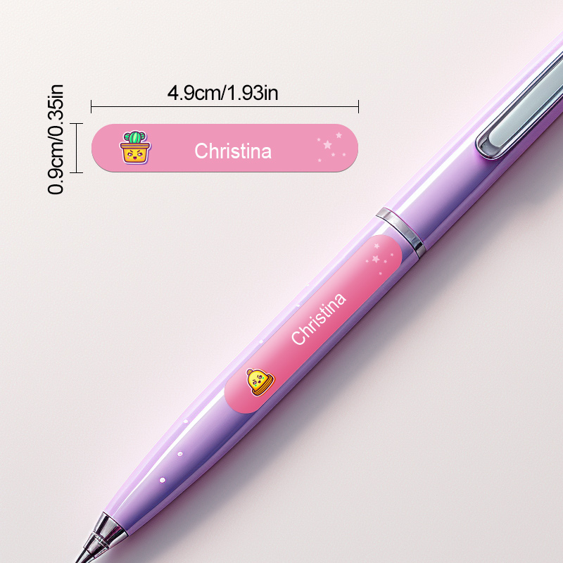 Personalized Waterproof Sticke - Personalized Name Box บทวิจารณ์และราคา