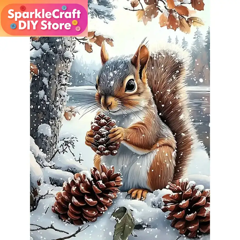 1PC frameless  Full Square Rou - Photo Mosaic Print บทวิจารณ์และราคา