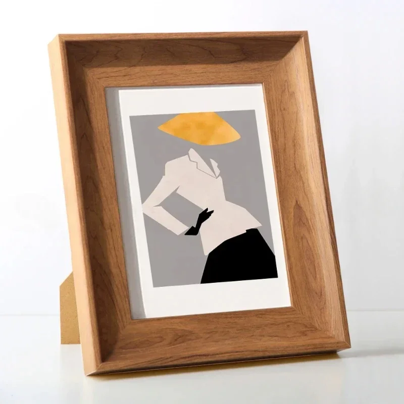 Wooden Photo Frame 5/6/7/8/10  - Engraved Wood Frame บทวิจารณ์และราคา