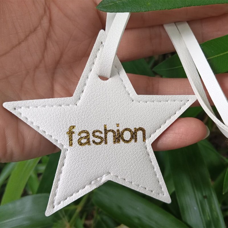 1PCS Free initials five pointe - Monogram Keychain Leather บทวิจารณ์และราคา