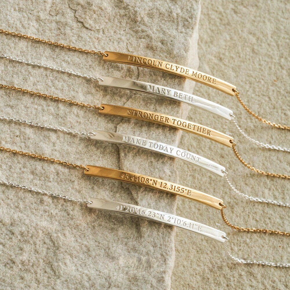 ustom Engraved Latitude Longit - Coordinates Bracelet บทวิจารณ์และราคา