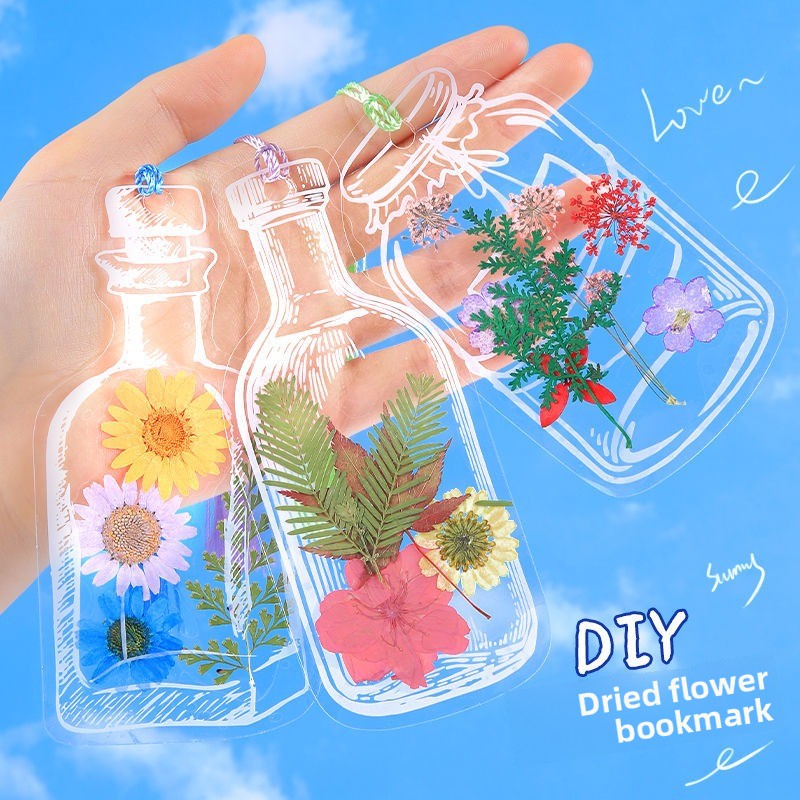 20 Piece Bookmarks Kids Creati - Dried Flower Bookmark บทวิจารณ์และราคา